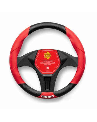 Momo Lenkradbezug Leder Braun Sportlich - Sicherer und Bequemer Griff
