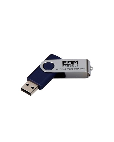 EDM 16GB USB-Stick Schwarz - Portabler und Kompakter USB-Stick
