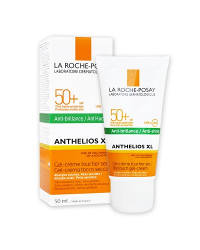 Protector Solar en Gel Anthelios Dry Touch La Roche Posay Anthelios Xl Spf 50 (50 ml) SPF 50+ 50 ml