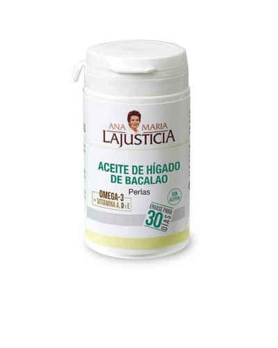 Huile de Foie de Morue Ana Maria Lajusticia - 90 Capsules - Riche en Oméga 3
