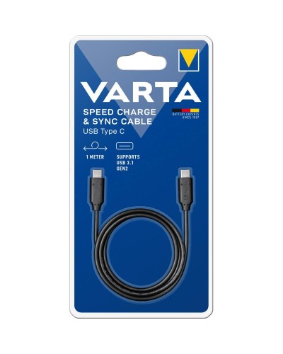 USB-C till USB-C Kabel Varta 57947 1 m