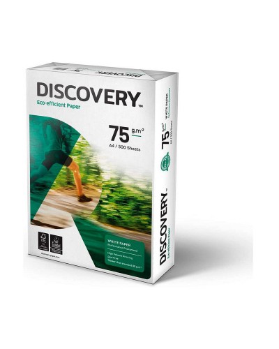 Papel Discovery A4 80gsm - Resma de Papel para Impresora Láser/Inyección de Tinta
