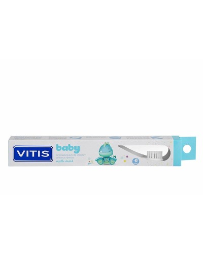 Vitis Baby Spazzolino Denti Bambini - Setole Morbide, Delicato Sulle Gengive
