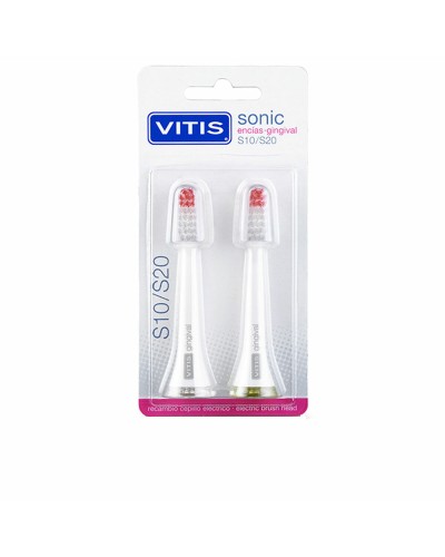 Sähköhammasharjan vaihto-osa Vitis Sonic S10/S20 Gingival 2 osaa