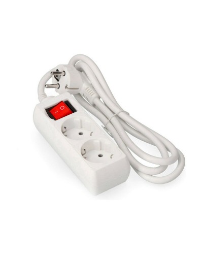 Multiprise EDM 2 Prises Schuko avec Interrupteur - Câble 1.5m
