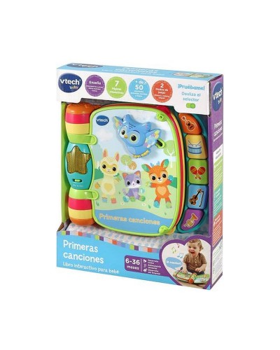 VTech First Songs Musical Book - Interactive Baby Toy 19x22cm

