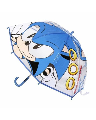 Sonic Umbrella for Kids Ø 71cm Foldable - Portable Rain Protection
