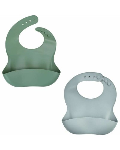 ThermoBaby Wasserdichte Baby-Lätzchen - Leicht zu Reinigen, Weich
