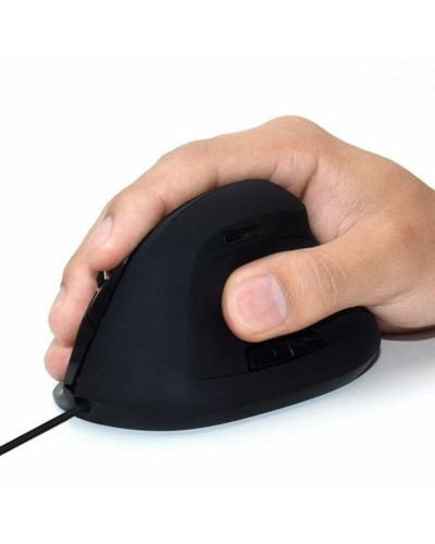 Ewent EW3157 USB Optical Mouse Black - Precise & Reliable - PC & Laptop

