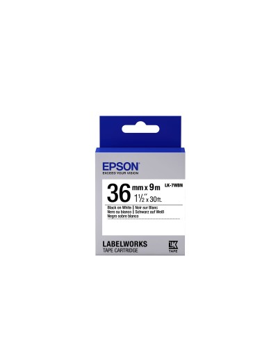 Printerlabels Epson C53S657006 Zwart Zwart/Wit