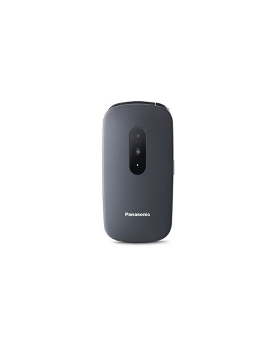 Panasonic KX-TU446EXG : Téléphone Portable 2.4", Facile à Utiliser, Bleu Clair/Gris
