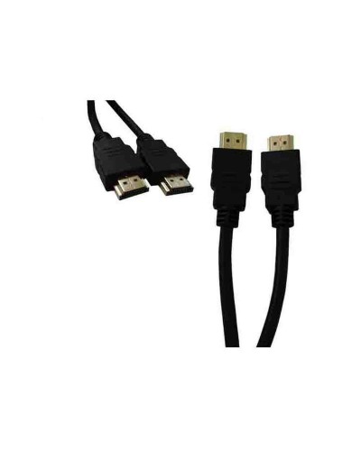 Black HDMI Cable EDM 51233 - High Speed Audio Video 4K

