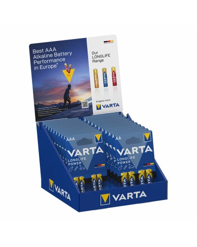 Varta Alkaline Batterien AA AAA - Sparpack (10+10) - Lange Lebensdauer
