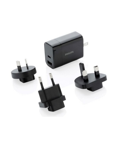 Universele Reisadapter Philips Zwart 30 W