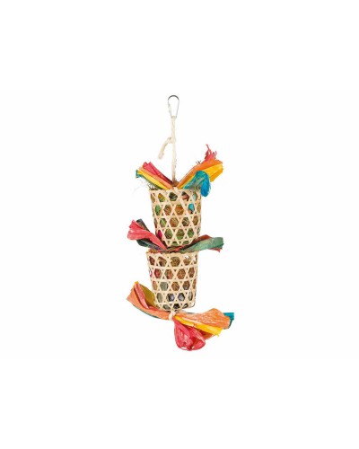 Trixie Bird Toys: Ladder, Ropes, Natural Wood - Guaranteed Fun!
