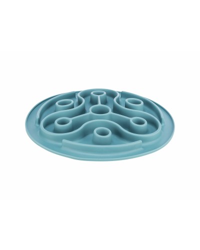 Trixie Gamelle Chien Chat Bleu Ø 28cm - Antidérapant TPE - Nourriture Eau
