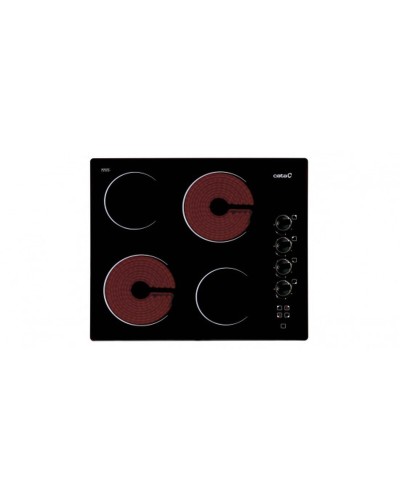 Cata 604 HVI Placa de Cocina Vitrocerámica 59cm, 6000W - Alto Rendimiento
