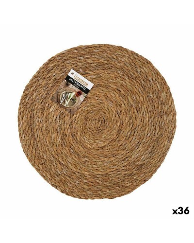 Trivet Privilege Seaweed Brown Ø30cm - Set of 36 Units
