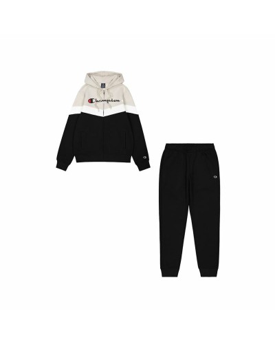 Champion Completo Deportivo Adulto Negro/Multicolor - 2 Pz Entrenamiento
