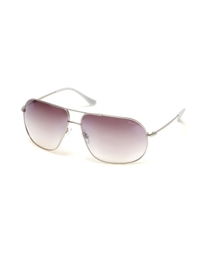 Kenneth Cole KC2984: Unisex-Sonnenbrille, Silberfarbener Rahmen, Graue Gläser
