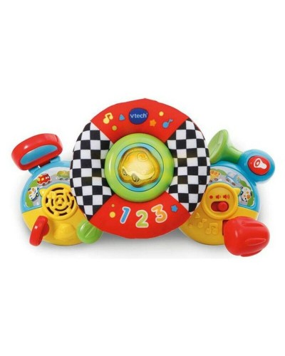 VTech Volant Poussette Interactif : Sons, Lumières et Amusement
