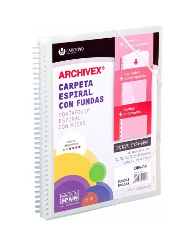 Archivex-Star A4 Transparent Classifier - Office Archive Document Holder
