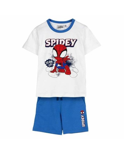 Set av kläder Spidey Vit