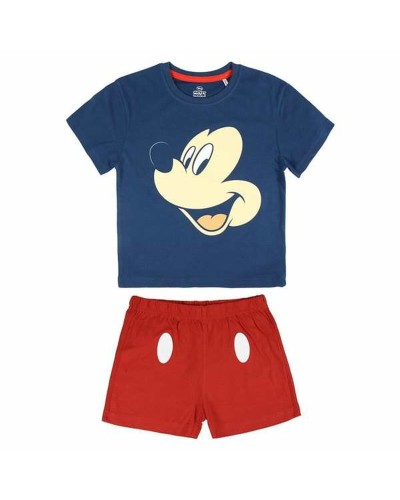 Pyjamat Lasten Mickey Mouse Tummansininen