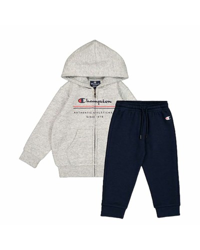 Sportsoutfit voor baby Champion Grijs 2 Onderdelen