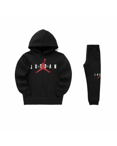 Sportoutfit voor kinderen Jordan Sustainable Zwart 2 Onderdelen