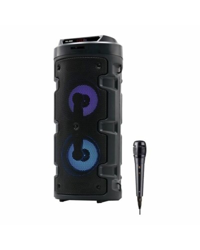 ELBE ALT-88 : Haut-parleur Bluetooth Karaoké 10W avec Microphone - Noir
