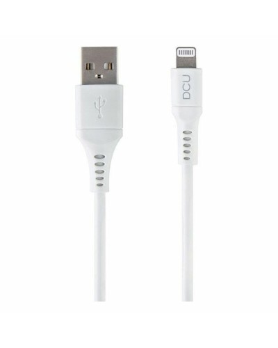 Weißes USB Lightning Kabel 1M - Schnelles Aufladen und Synchronisieren DCU

