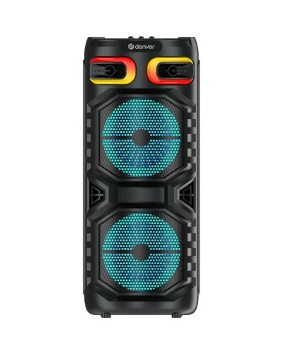 Denver BPS-355 Bluetooth Speaker 16W - Black - Portable
