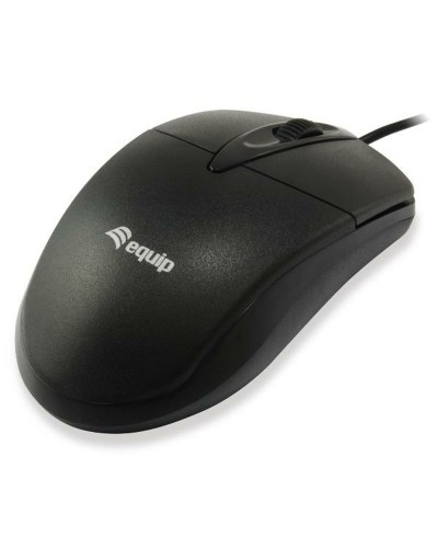 Souris Optique USB Ergonomique - Noir - Idéale PC & Ordinateur Portable
