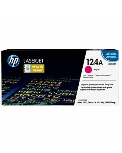 HP 124A Original Magenta Toner - High Quality Printing
