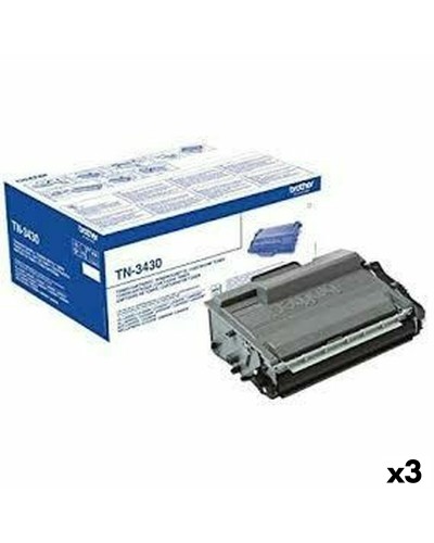 Brother TN-3430 Black Original Toner - High Capacity - Definitive Print
