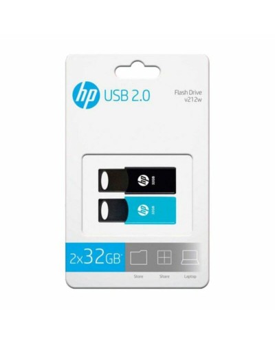 HP 212 USB 2.0 Speicherstick, 32GB, Doppelpack - USB-Stick
