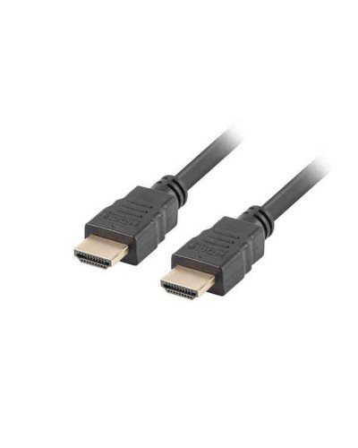 Lanberg Câble HDMI 4K Ultra HD Mâle/Mâle - Noir - Haute Vitesse
