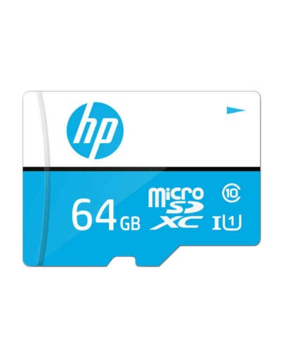 HP Micro SD 64GB Clase 10 UHS-I + Adaptador - 100MB/s - Ideal para Smartphone
