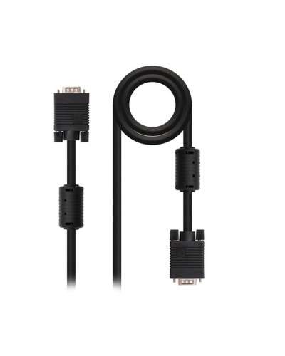 VGA Kabel NANOCABLE 10.15.01 Schwarz