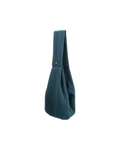 Husdjurshandväska över axeln Trixie Soft Blå Ljusgrå Polyester Bomull 22 × 20 × 60 CM