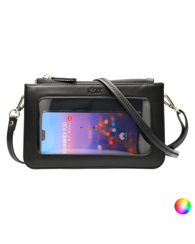 KSIX Borsa Universale per Cellulare - Custodia Protettiva 20x13cm
