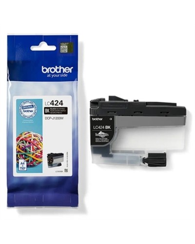Brother LC424 Original Tintenpatrone Schwarz/Farbe - Hohe Reichweite - Brother Drucker
