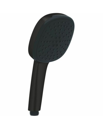 Pomme de Douche Grohe Noir Mat avec Silicone - Jet Réglable

