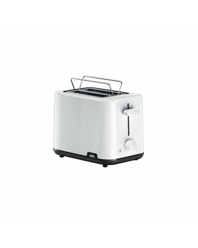 Tostadora Braun HT1010WH 900W - 2 Ranuras, Tostado Uniforme
