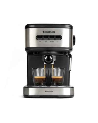 Taurus Mercuccio 20B: Caffettiera Express Acciaio 1.5L, 850W
