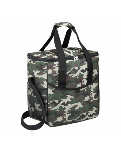 Kühltasche Hidalgo 21L - Camouflage - Tragbar mit Griff - 37,7x20x33 cm
