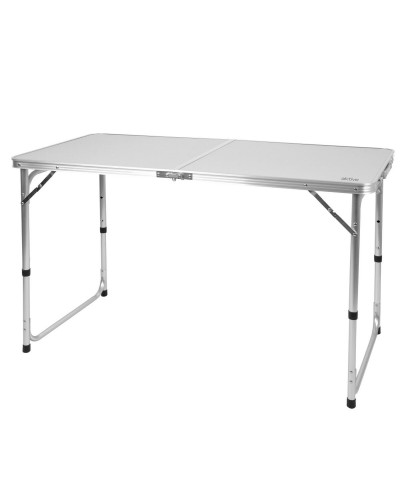 Aktive Mesa Plegable 120x70x60cm - Portátil Camping Picnic Jardín
