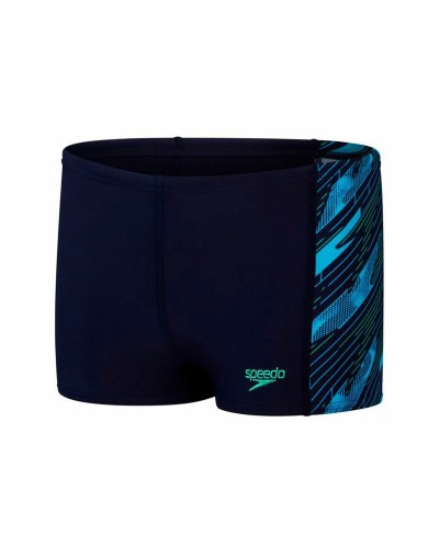 Speedo Aquashort Enfant Noir - Maillot de Bain Piscine/Mer
