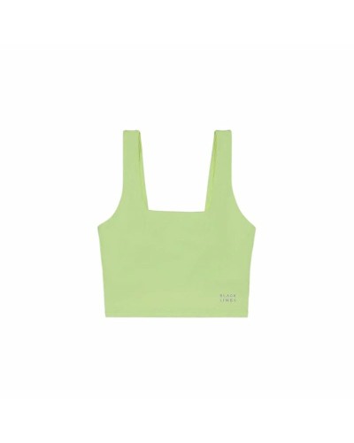 Top Deportivo Mujer Black Limba Bhakti Lima - Transpirable, Yoga & Fitness
